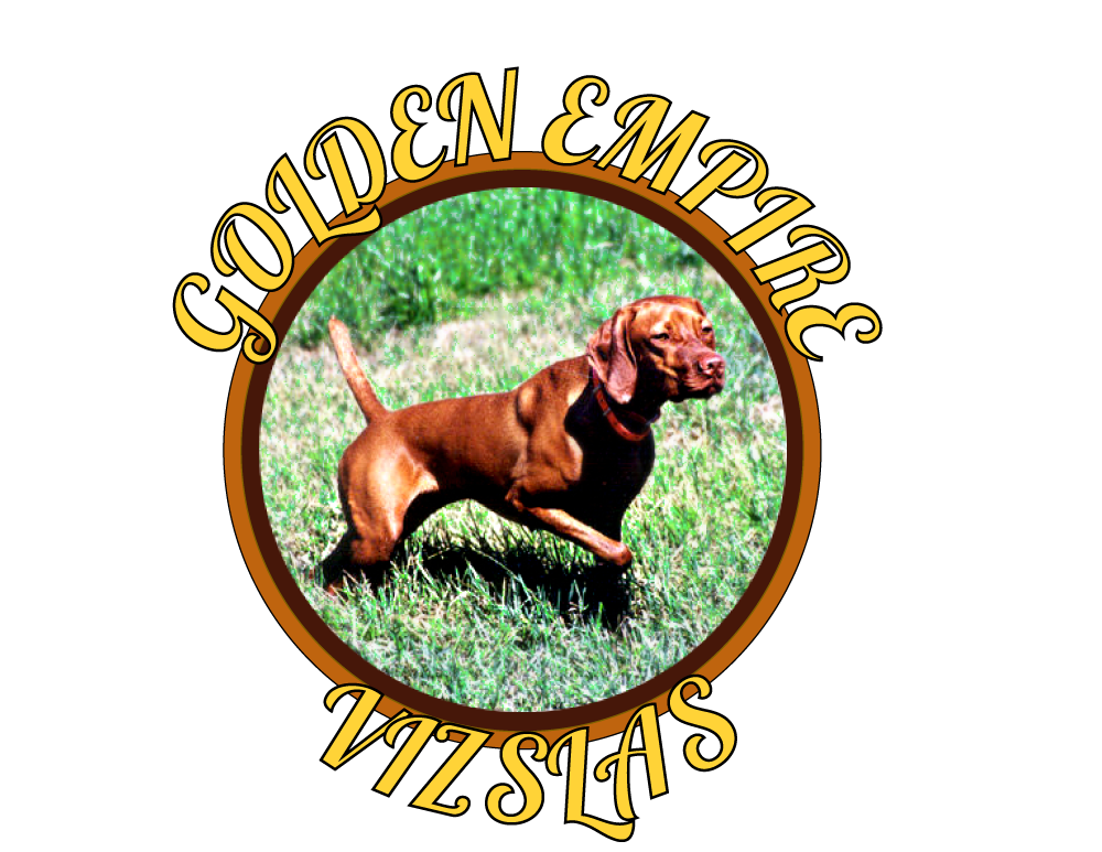 Golden Empire Vizslas Logo
